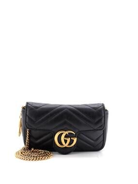 Gucci Gg Marmont Flap Bag Matelasse #291589G11B
